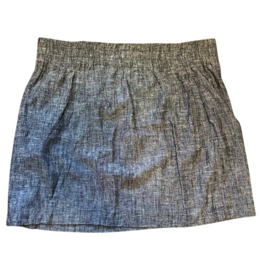 NWT Women's Croft & Barrow Black Woven Skirt Size XXL